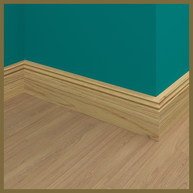 Vintage 2 Oak Skirting Board