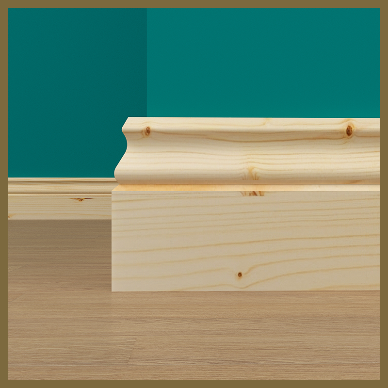 Ogee 1 Pine Skirting Board