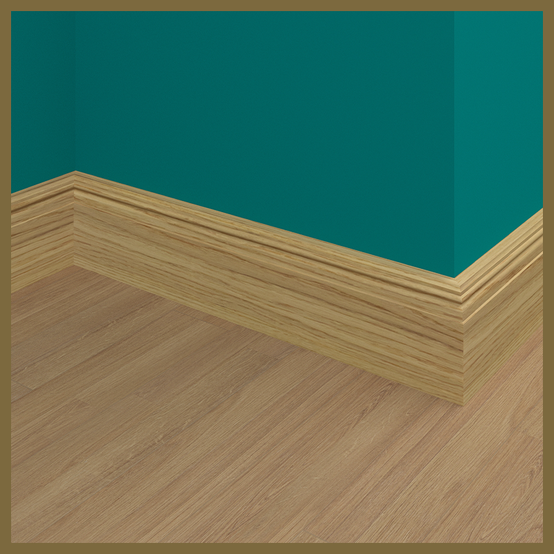 Georgian Oak Skirting Board