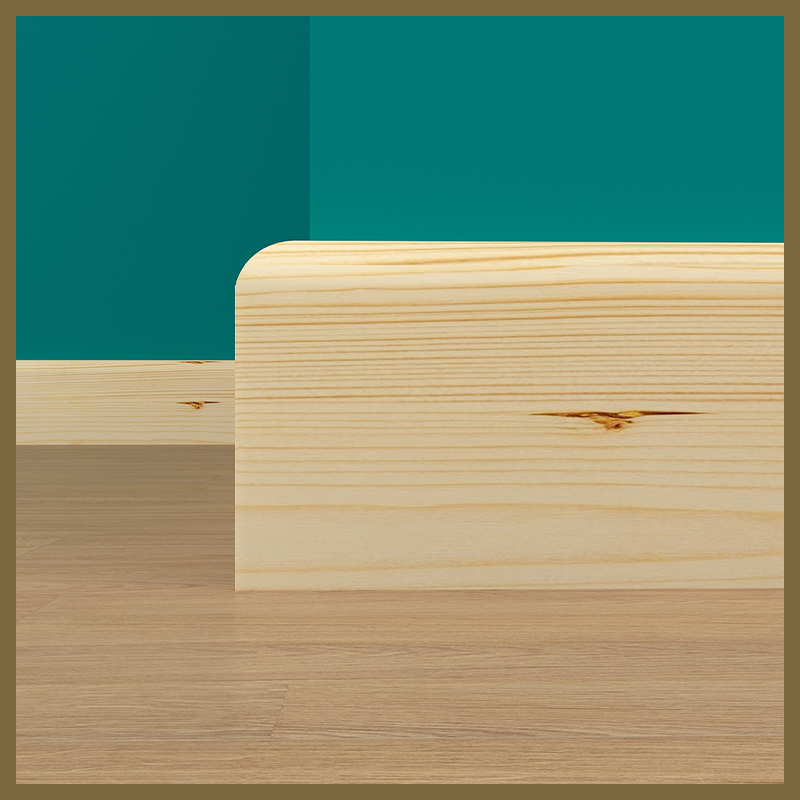 Bull Nose Pine Skirting Board