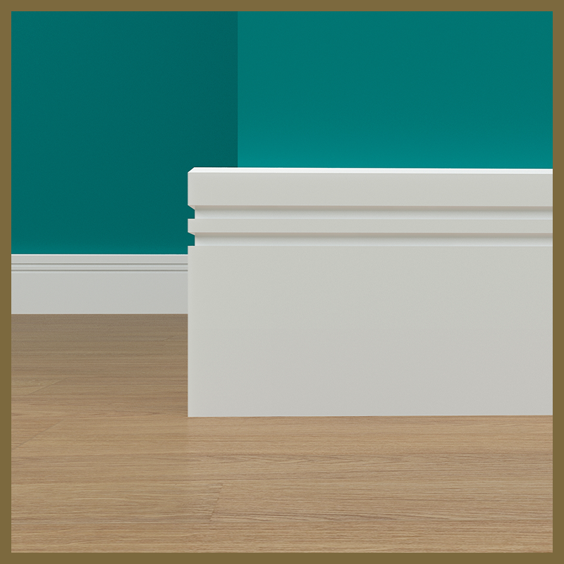 Edge 2x2  2 Groove  Skirting Boards