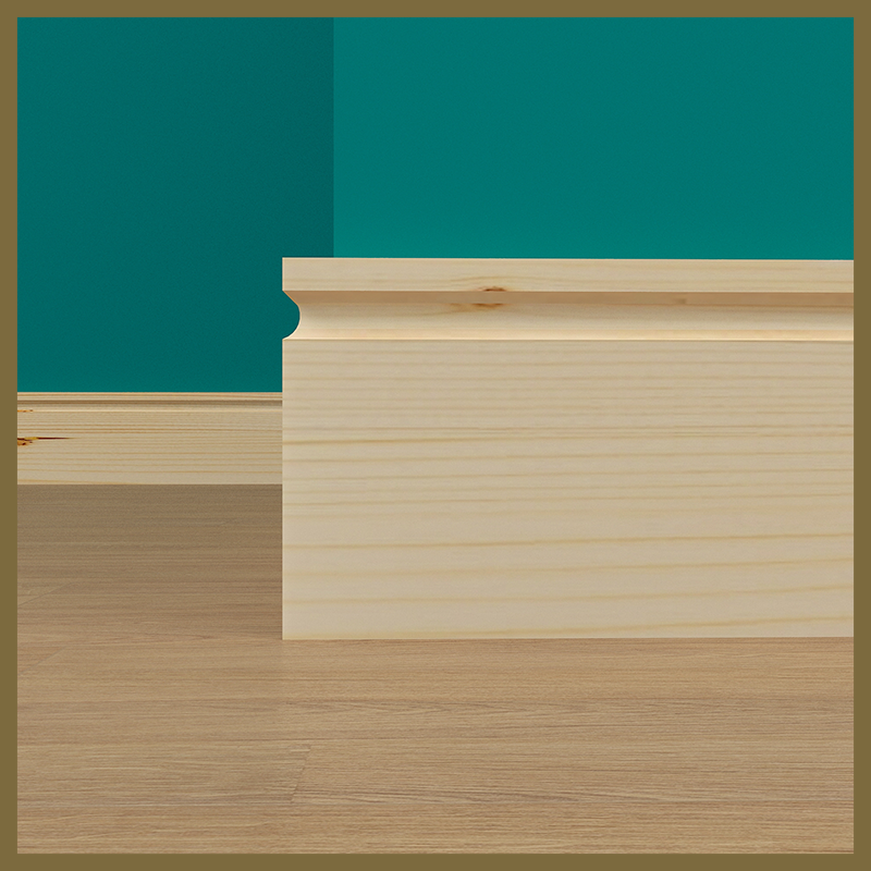 Contemporary Pine Skirting Board