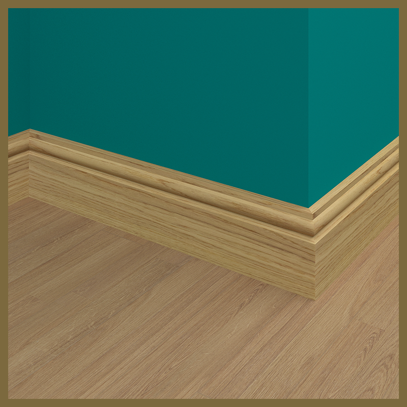 Torus Oak Skirting Board