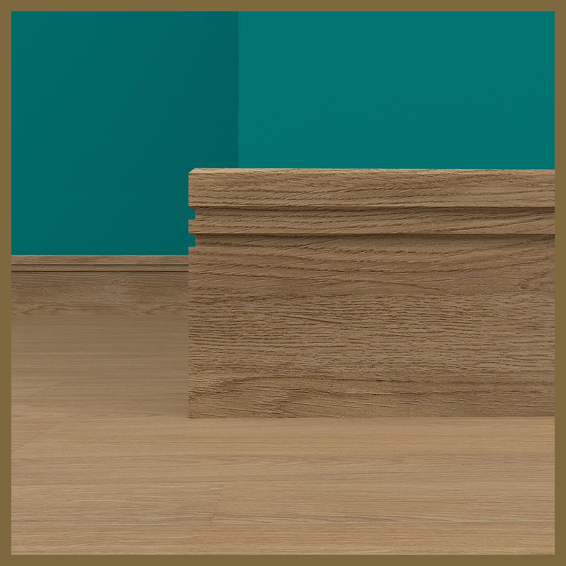 Edge 2x2 Groove 2 Oak Skirting Boards