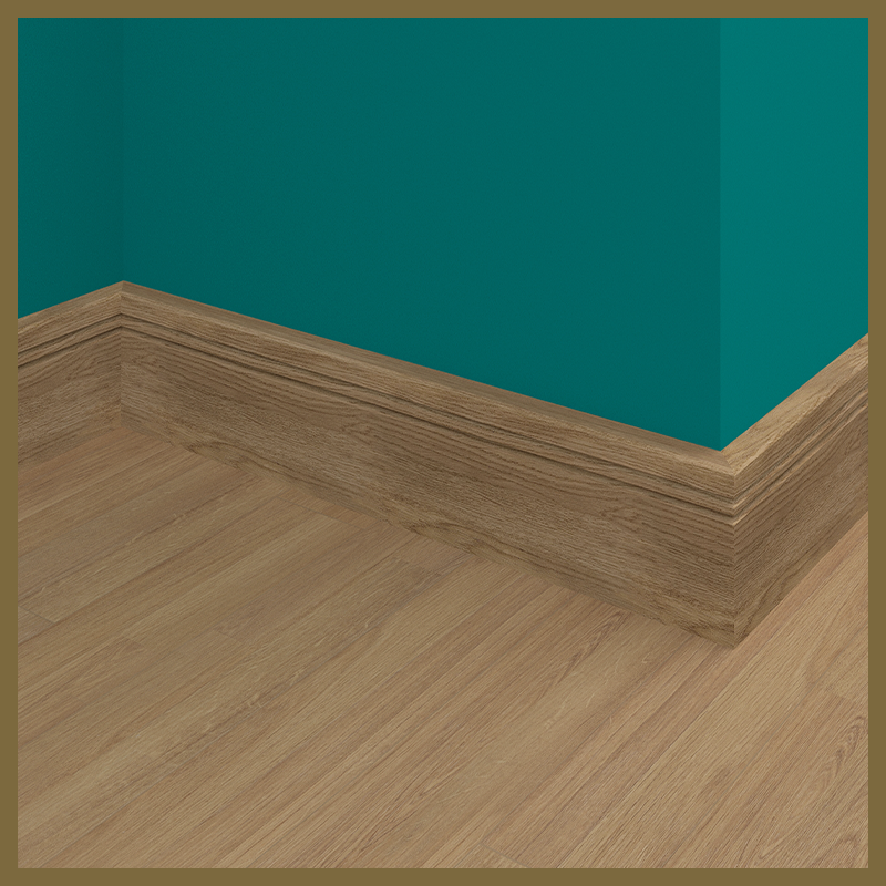 Edge 2x2 C 2 Groove Oak Skirting Boards