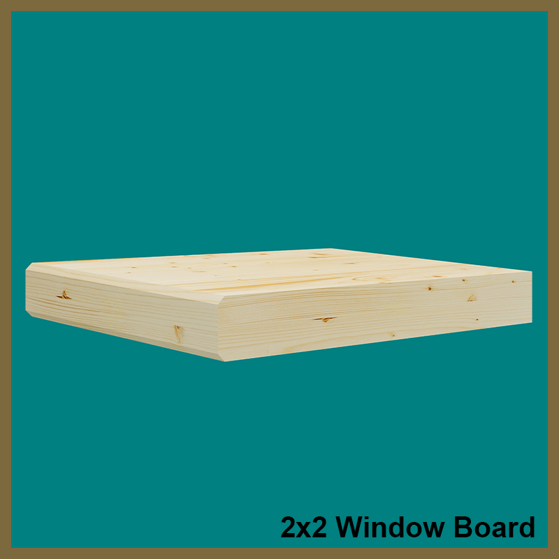 Pine 2×2 Window Board