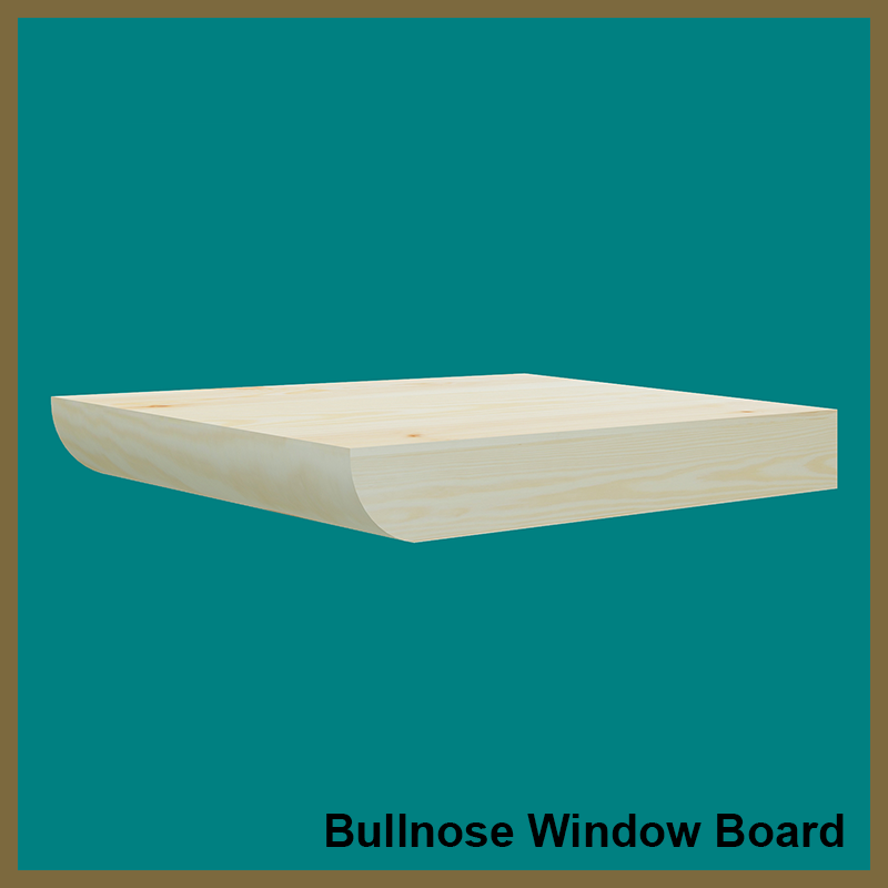 Bullnose Pine Window Board