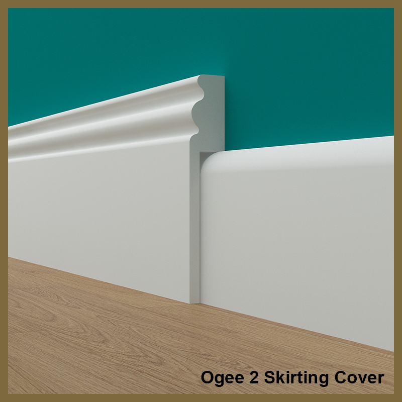 Ogee 2 Skirting Board Cover