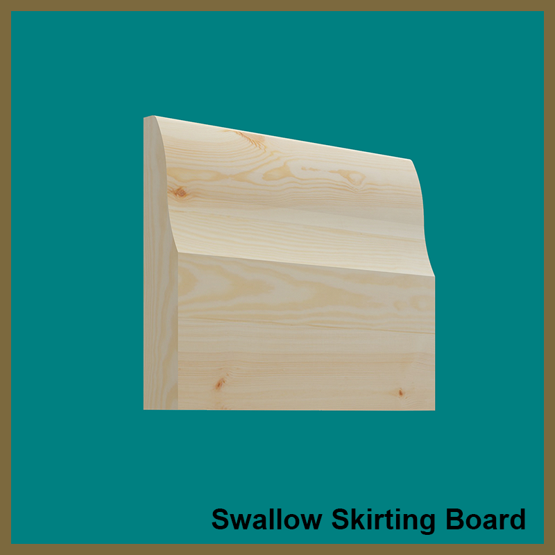 Swallow Pine Skirting Board