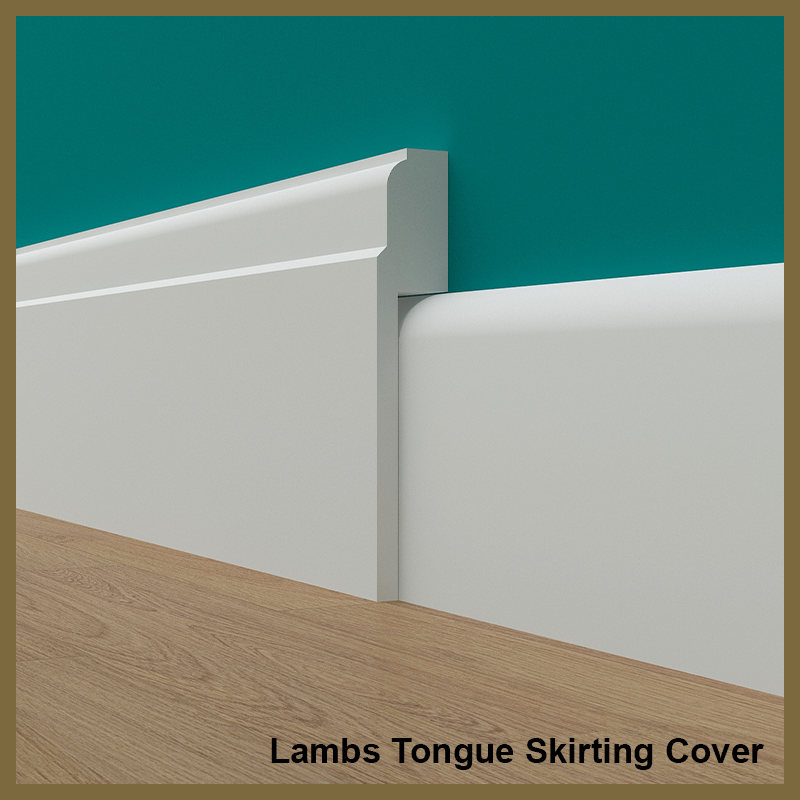 Lambs Tongue Skirting Board Cover