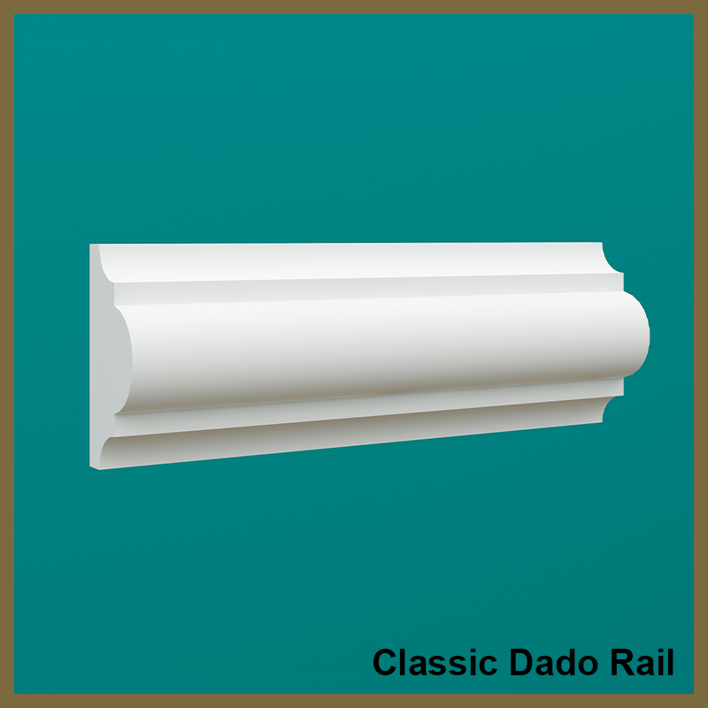 Classic dado rail