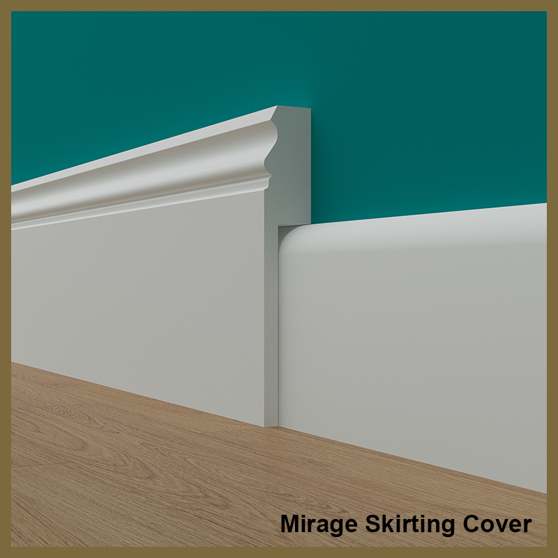 Mirage MDF Skirting Board Cover