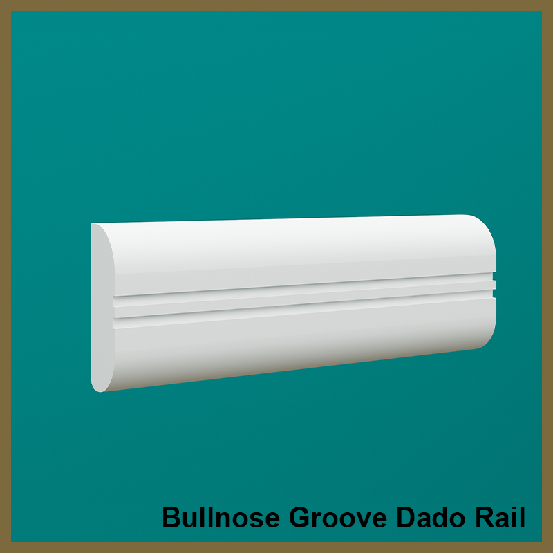 Bullnose Groove Dado Rail