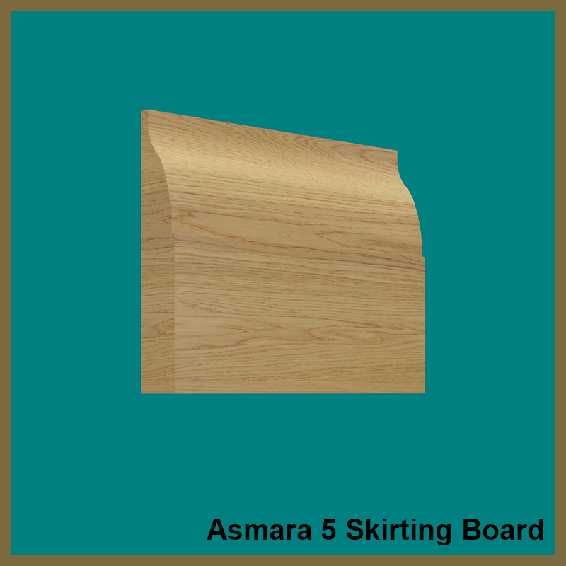 Asmara 5 Oak Skirting Board