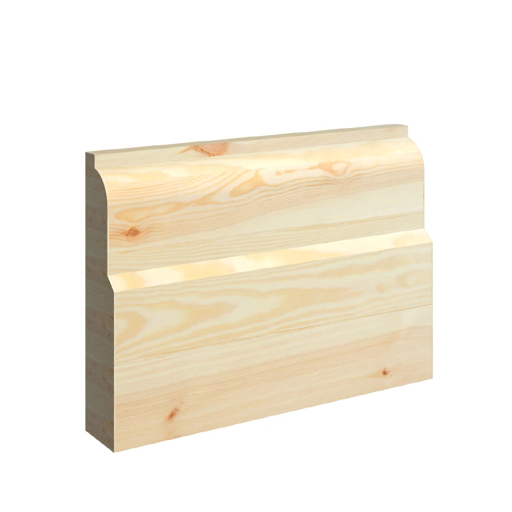 Lambs Tongue Pine Skirting Board