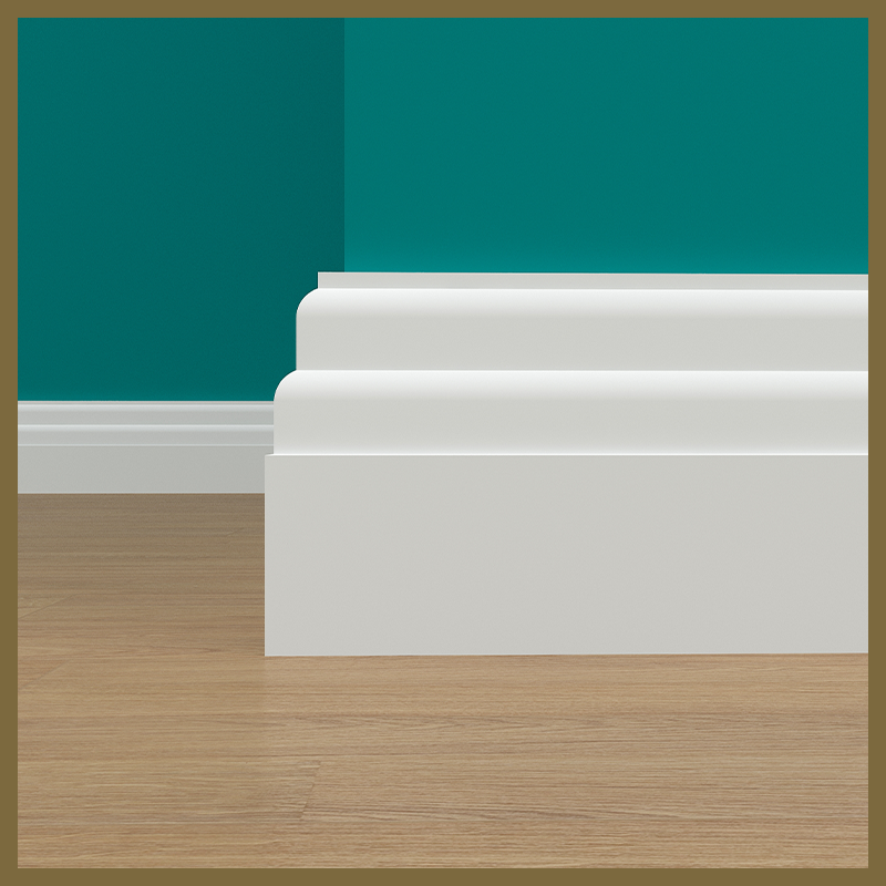 2 Stepped  Skirting Board