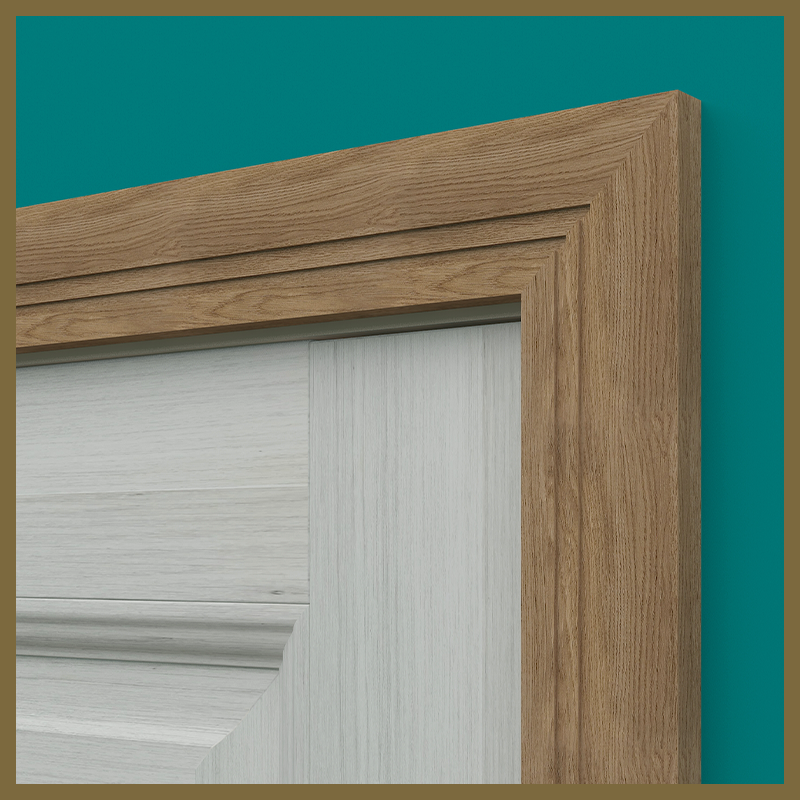 Pencil Round Groove 2 Walnut Architrave