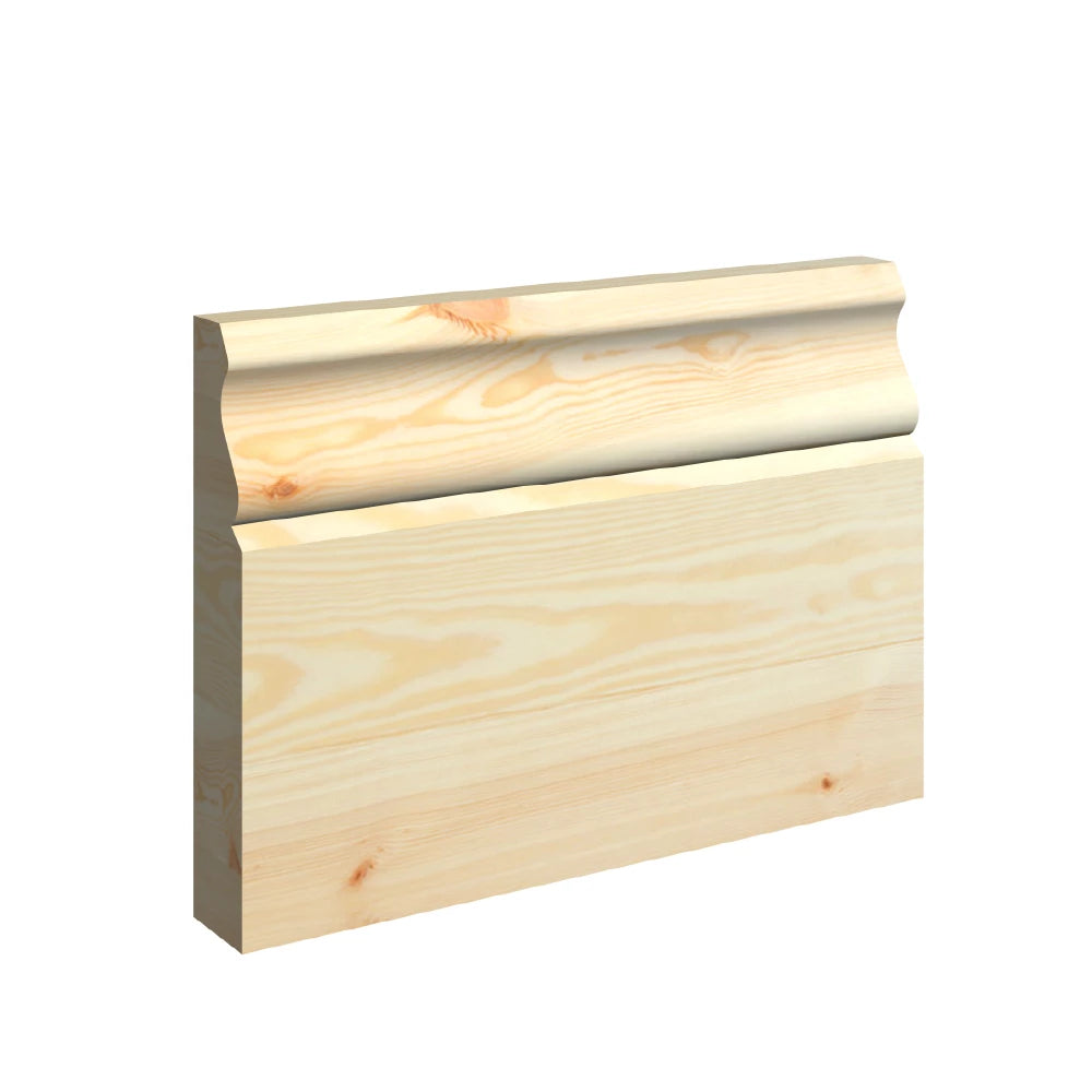 Ogee 1 Pine Skirting Board