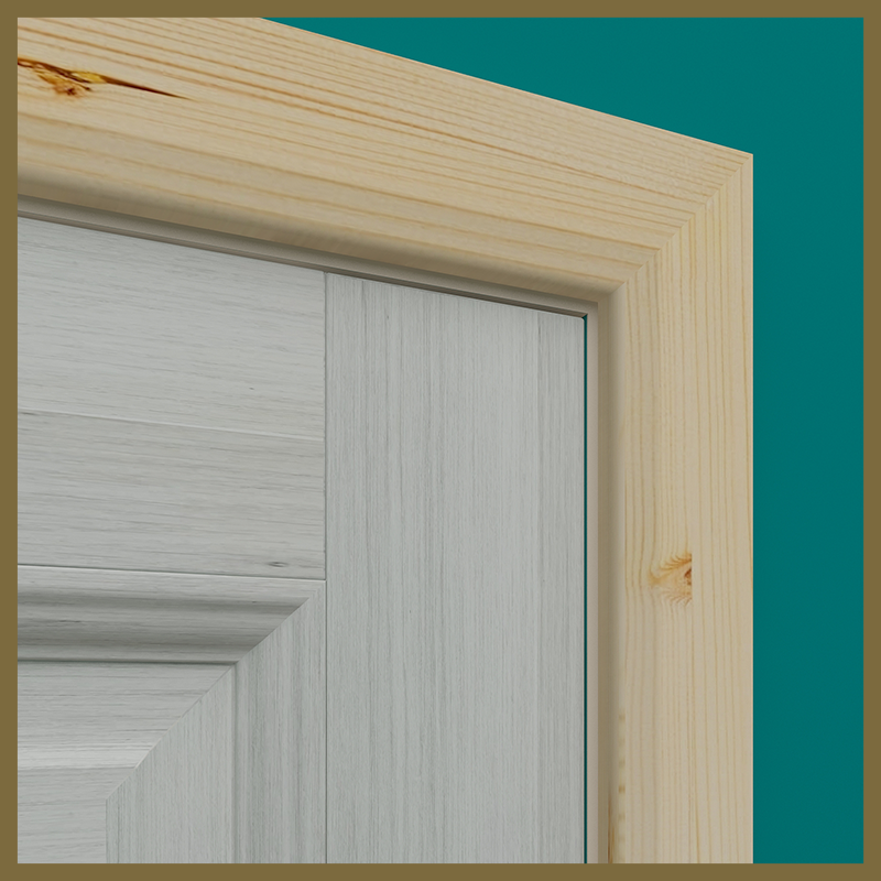 Chamfer Round Pine Architrave