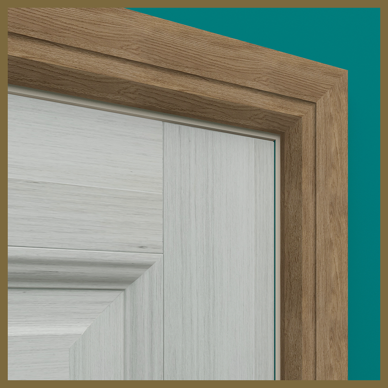 Chamfer C 1 Groove Walnut Architrave