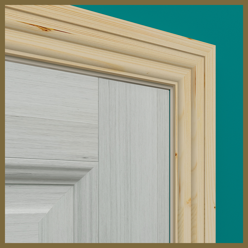 2 Stepped Pine Architrave