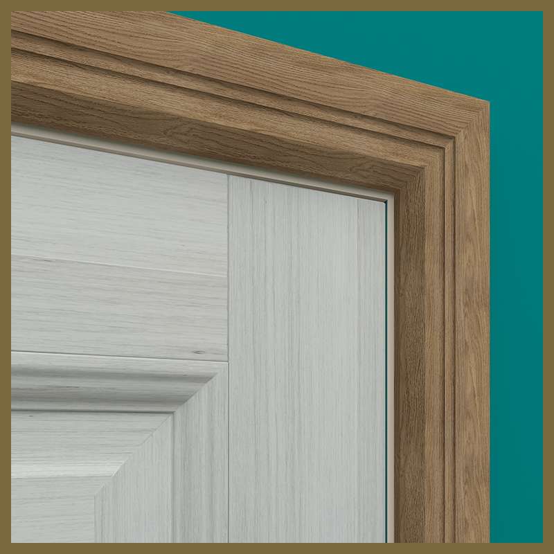 Chamfer C 2 Groove Walnut Architrave