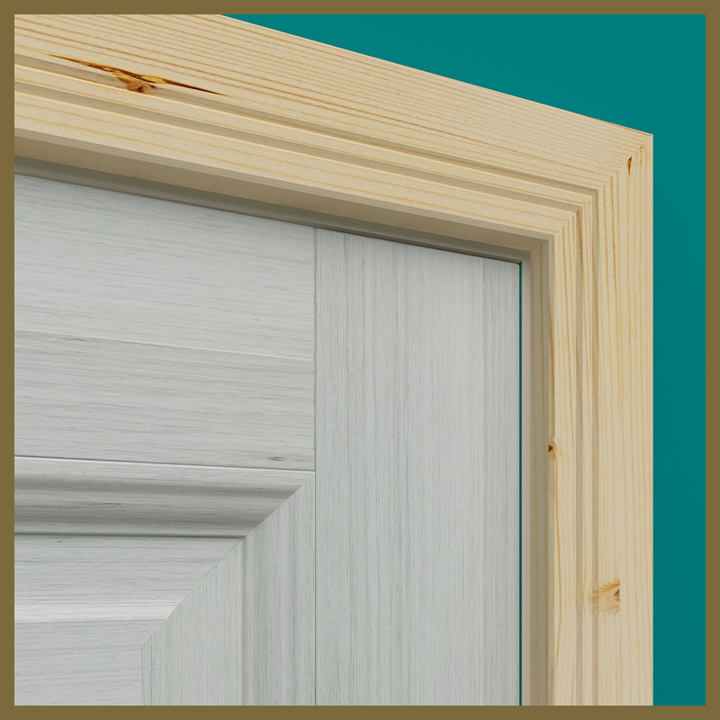 Chamfer V 2 Groove Pine Architrave