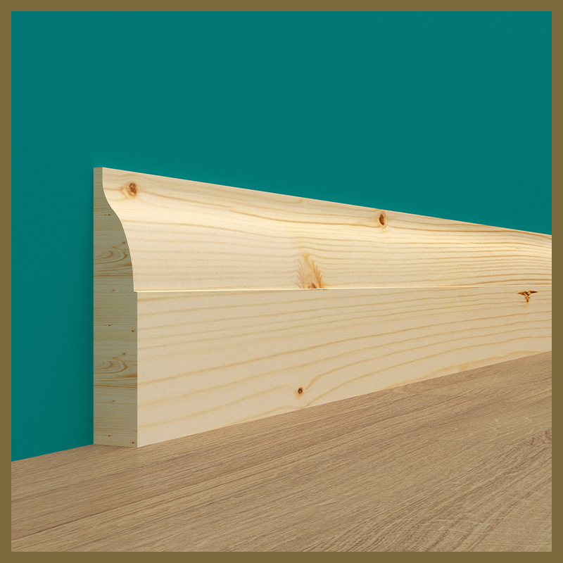 Asmara 5 Pine Skirting Board