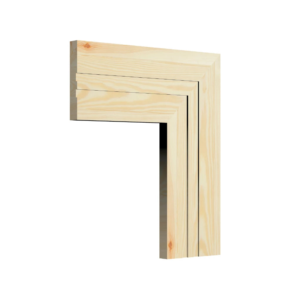 Square Edge Groove 2 Pine Architrave