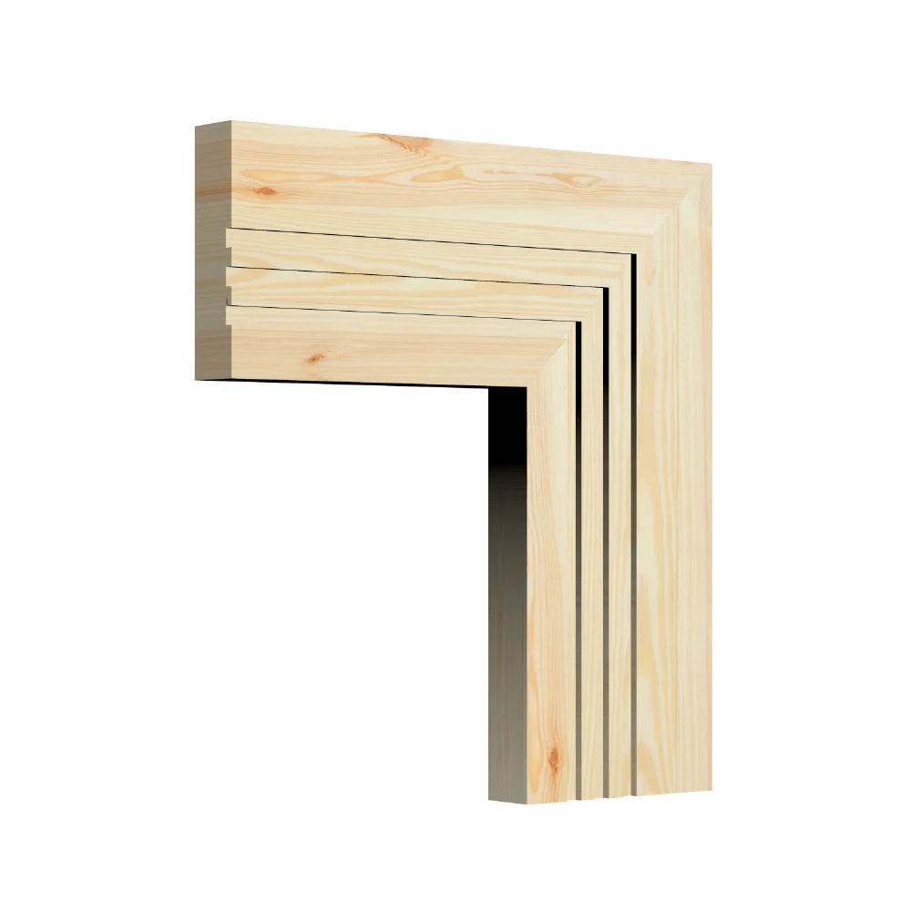 Square Edge Groove 3 Pine Architrave