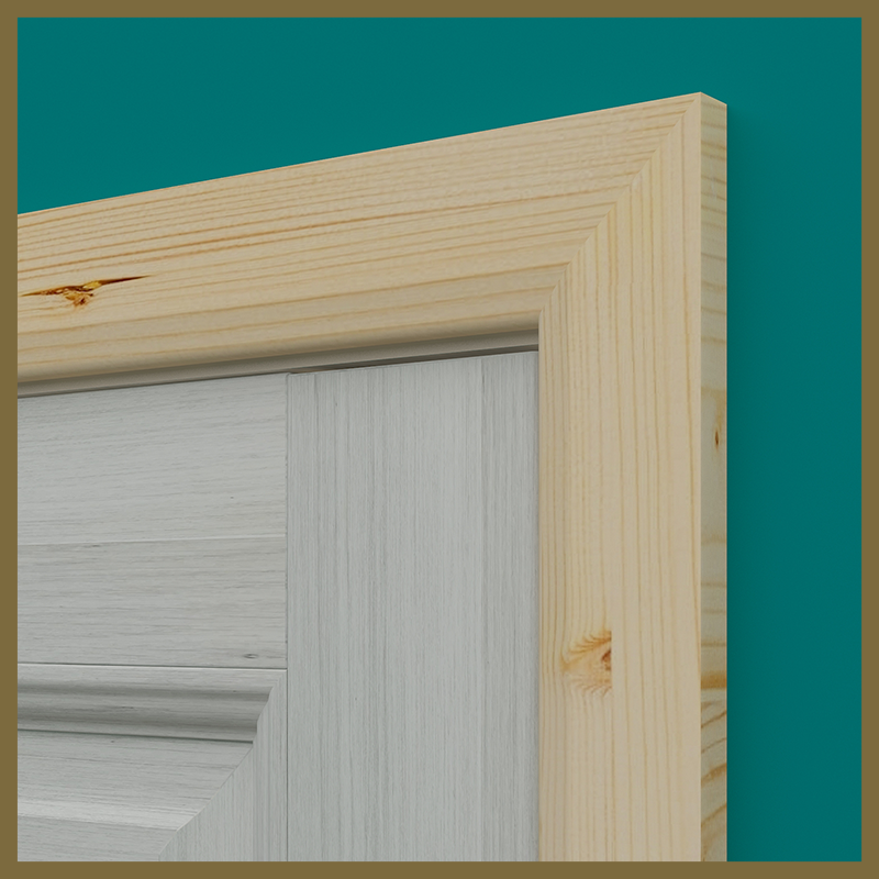 Chamfer Round Pine Architrave