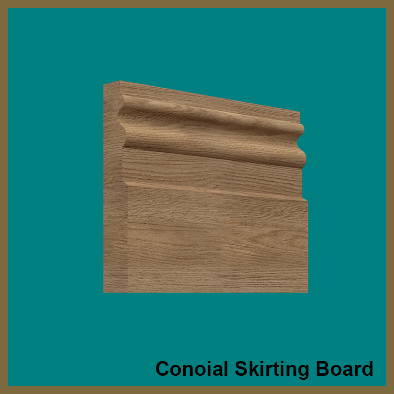 Conoial Walnut Skirting Board
