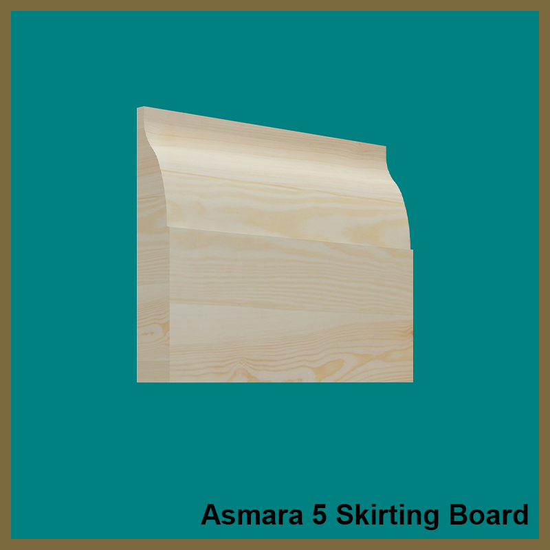 Asmara 5 Pine Skirting Board