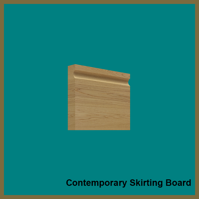 Contemporary Oak Skirting Board