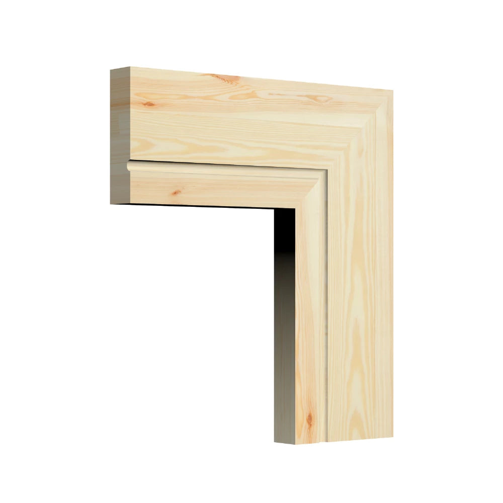 Square Edge C 1 Groove Pine Architrave