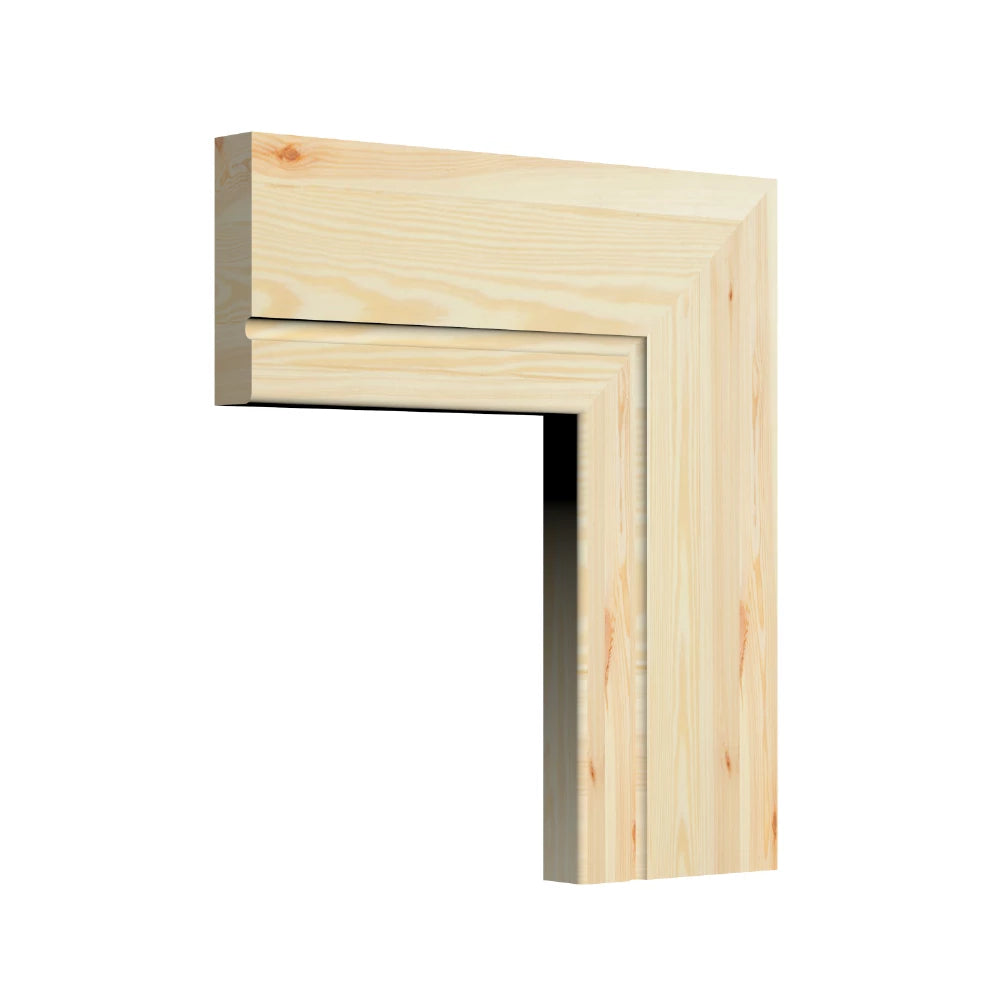 Pencil Round C1 Groove Pine Architrave