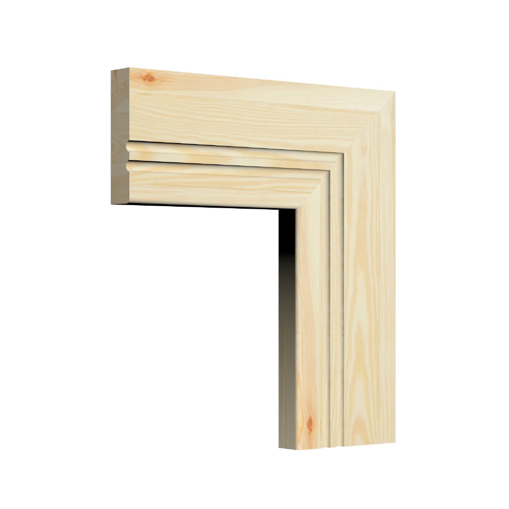 Pencil Round C2 Groove Pine Architrave