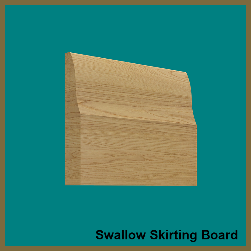 Swallow Oak Skirting Board