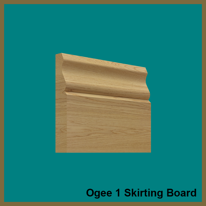 Ogee Oak 1 Skirting Board