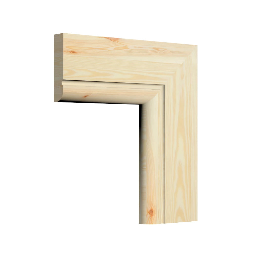 Bullnose C 1 Groove Pine Architrave