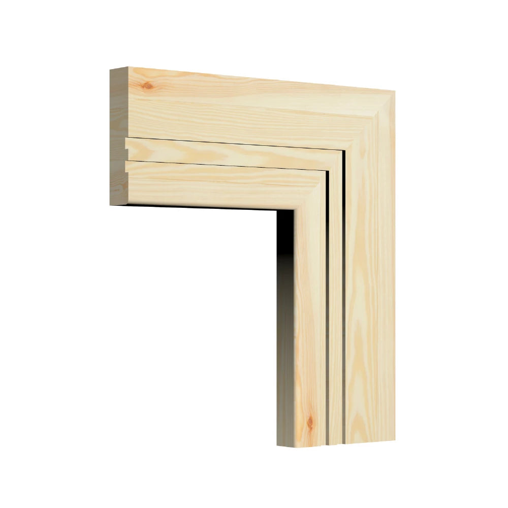 Pencil Round Groove 2 Pine Architrave