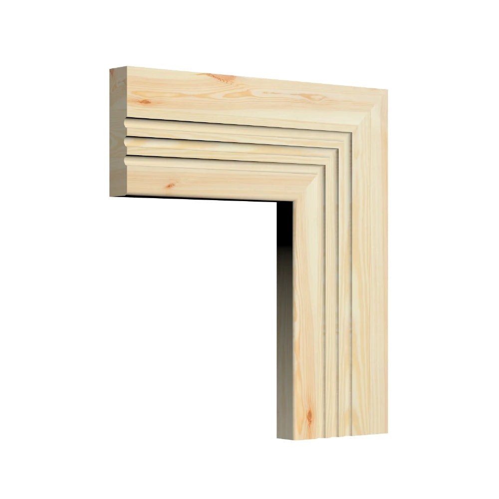 Pencil Round C3 Groove Pine Architrave