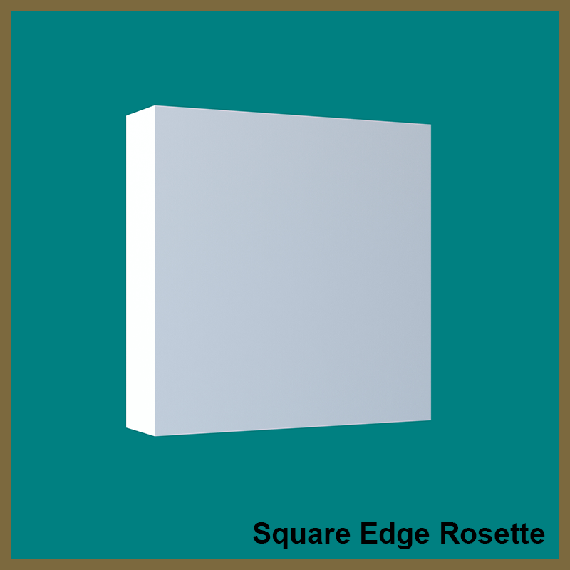 Square Edge Rosette