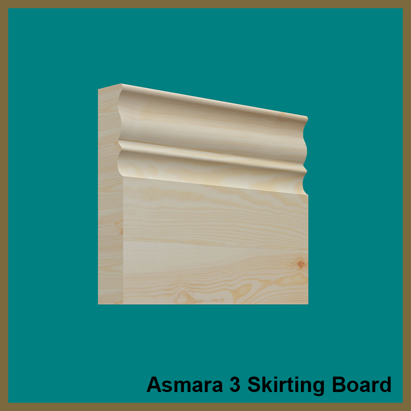 Asmara 3 Pine Skirting Board