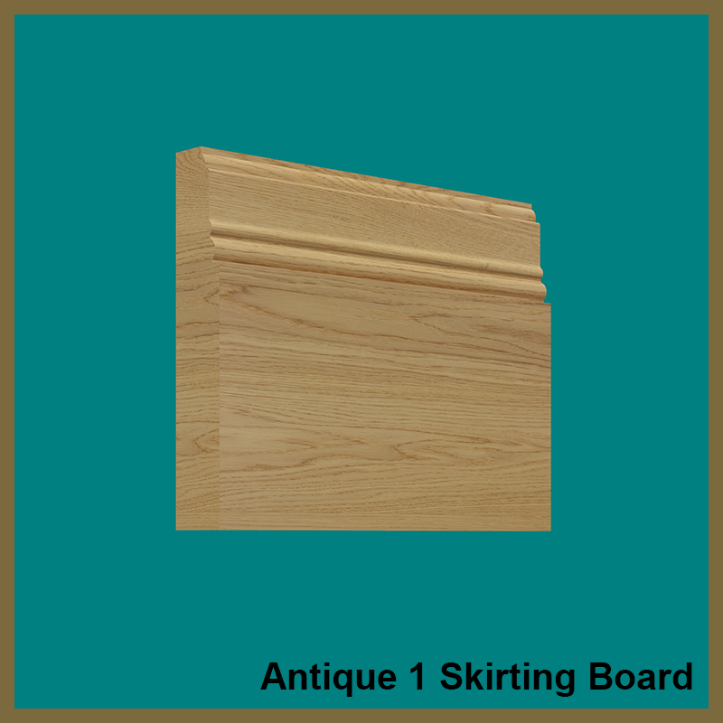 Antique 1 Oak Skirting Board