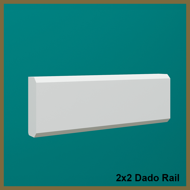 2x2 Dado Rail