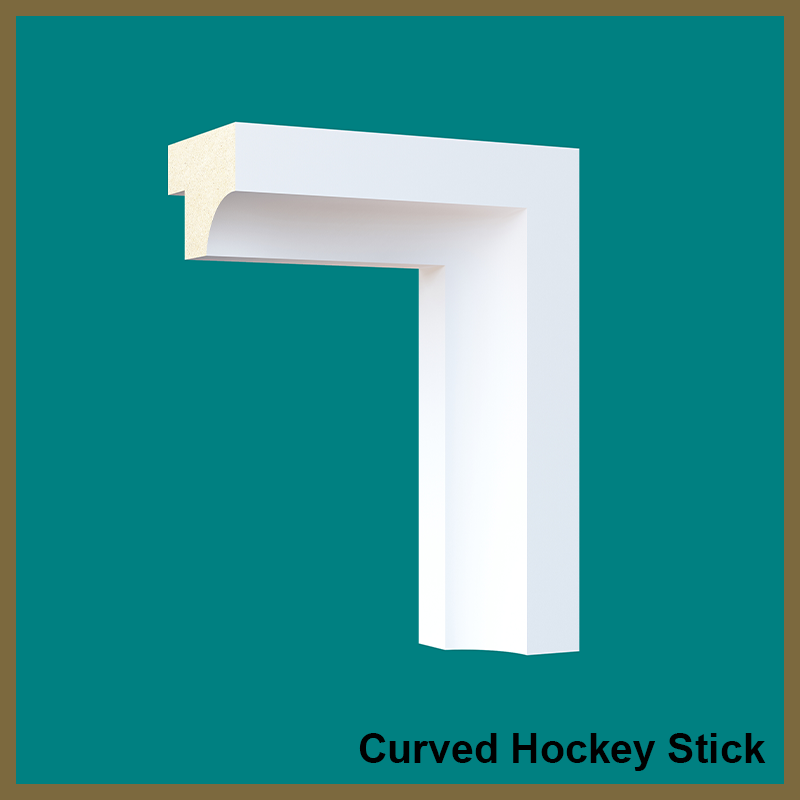 Curved Hockey Stick