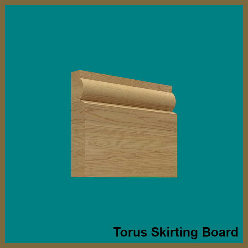 Torus Oak Skirting Board