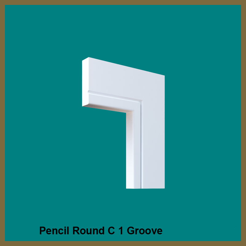 Pencil Round C 1 Groove  Architrave