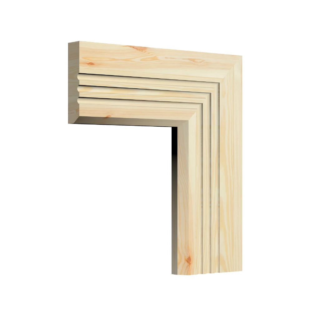 Chamfer C 3 Groove Pine Architrave